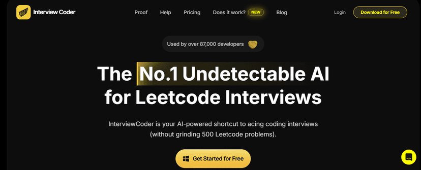Interview Coder - AI Interview Assistant for Technical Interviews