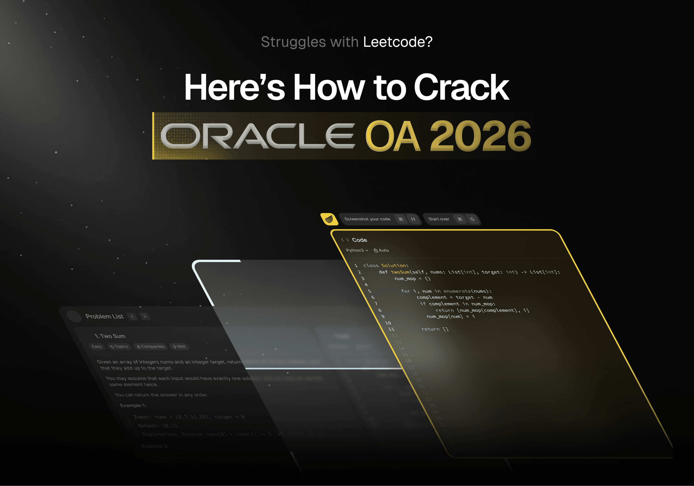 Oracle Software Engineer CodeSignal OA (Sep 2025)