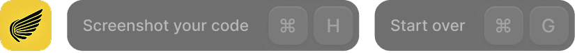 Code control buttons