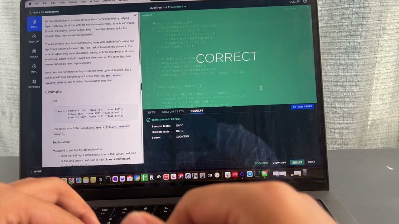 Using Interview Coder to pass the Roblox Software Engineer OA (2026)